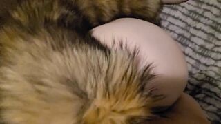 FoxieMoxxie gets her snatch stuffed from behind