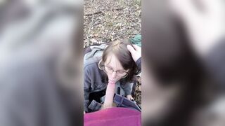 Ran into a Cute Teen Hiker and DRILLED???? Her in the Woods????