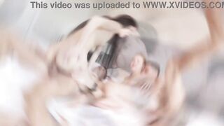 Step Sisters Nicole Murkovski and Sofa Weber Get Screwed in the Butt and Voided urine in the Crap-house by Robbers
