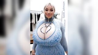 Ebony Chicks with Huge Tits, Huge Thighs, Heavy Butt