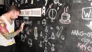 Real sex with Colombian college cutie strawberry Carolondon in pink room - Brian Evansx