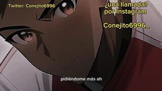 ASMR CON GEMIDOS MASCULINOS - Llamada de WhatsApp con mi novia se moja completamente