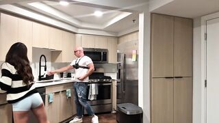 I've no choice but to screw Nicole Doshi in each gap and position possible when I go to check the drain in her abode