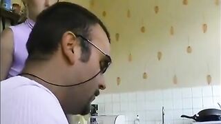 A Youthful Blond Hotty with Large Boobs Gets Bullied by Her Stepbrother's Allies!