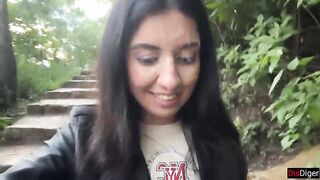 If u come second to this mountain - u'll be walking around with cum on your face in front of people! - Mad Public Cumwalk