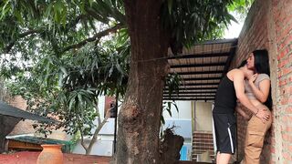 I CAUGHT MY COLOMBIAN NEIGHBOUR UP STEALING THE MANGOES FROM MY TREE and we ended up screwing in the yard! - SPACE PRODUCTIONS