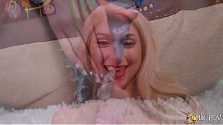 Concupiscent Honey Skylar Vox Rides And Suck Like A Pro