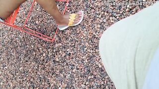 Black mother I'd like to fuck Shiney Haunches Legs N Glamorous Pink Toes