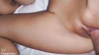 eighteen YO Oriental Sex Party with Thai small teens Creampie spunk fountain