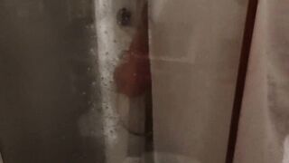 Caught My Stepsister in Shower. This babe Let Me See on That babe's Breasty Body