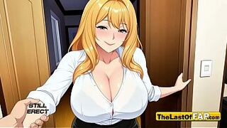 Lustful assistant and boss get banged jointly - UNCENSORED COMICS - AI