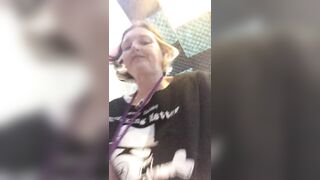 Pissing Down My Naked Legs