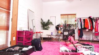 Kaitlyn Katsaros's Booty and Bazookas Tease Hard in Garments Exchange!