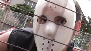 Hot Experiences Scene-1_slutty Golden-haired Natalli D'angelo Gets Her Booty Drilled by three Masked Allies