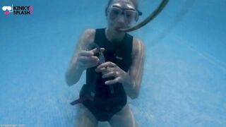 Underwater Servitude, Kink & Cum in My Taut Wetsuit