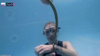 Underwater Servitude, Kink & Cum in My Taut Wetsuit