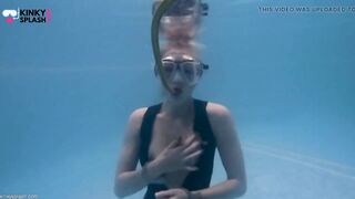 Underwater Servitude, Kink & Cum in My Taut Wetsuit