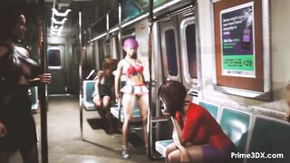 Futanari Sweetheart gets Off after a Small in number Stops! Animation at Prime3DX