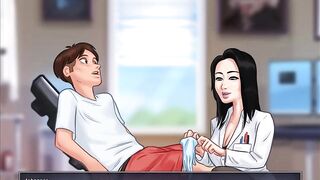 Summertime Saga - Miss Okita Sex Scene