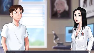 Summertime Saga - Miss Okita Sex Scene