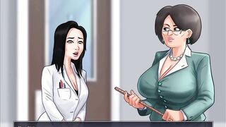 Summertime Saga - Miss Okita Sex Scene