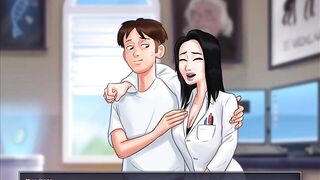 Summertime Saga - Miss Okita Sex Scene