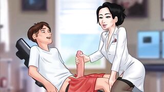 Summertime Saga - Miss Okita Sex Scene