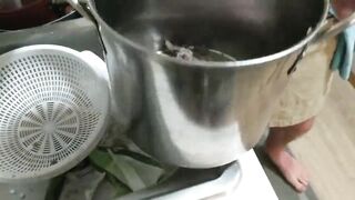 Cum Cooked three Leek Chili with Oil Tugjob