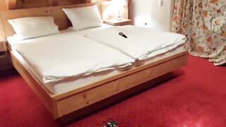 Amateur Golden-haired Aged Wife Enjoys Sex in High Heels