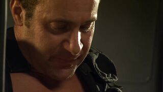 Large titted hottie gets drilled in the van