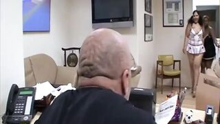 Trio ebony bulky shlong sucking...just sucking