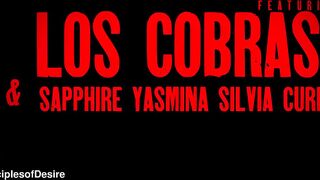 YASMINA-SILVIA-SAPPHIRE-HIRSUTE DRILLED BY LOS COBRAS