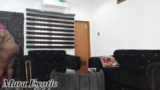 Obese butt black big beautiful woman undressed abode cleaning - Mara Exotic