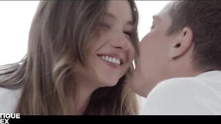 Taylor Sands Large Natural Bazookas Teen Chick Erotic Morning Sex With Her Lover