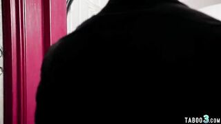 Large bazookas blond tranny EMT coach Jade Venus screwing her student