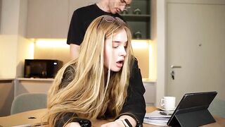 Large Tit Secretary Failed at Her Job...