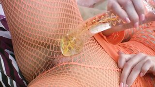 Chloe James Screws Herself With a Sextoy