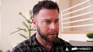 Wild Teen Turns TV Time Into Stepdads first Anal Screw