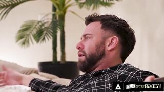 Wild Teen Turns TV Time Into Stepdads first Anal Screw