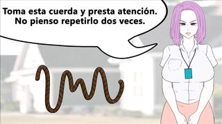 Rol JOI CBT - Tu ama te humilla en una fiesta. Audio en español.