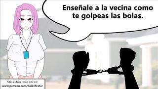 Rol JOI CBT - Tu ama te humilla en una fiesta. Audio en español.