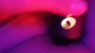 Hawt latin chick squirt whilst masturbate at mirror