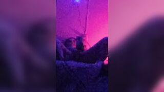 Hawt latin chick squirt whilst masturbate at mirror