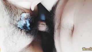 Real mother I'd like to fuck wife banging missionary sex gets a large cum on snatch