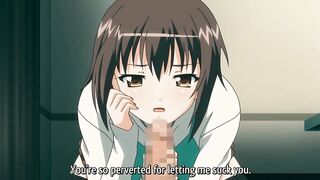 Romantic Angel Masturbates Her Boyfriend and Then Asks Him for a Creampie