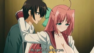 Redheaded Angel with Giant Bazookas Likes to Drink Cum and Have Orgasms