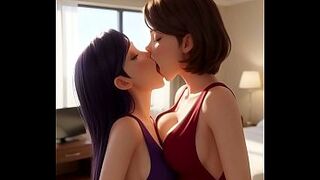 Lesbo toon dthe incredibles pixar disney