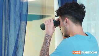 Nasty mother I'd like to fuck Stepmom Brandy Salazar Takes Stepson's Wang in Her Juicy Bald Snatch