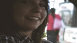 Ass Workoutscene-three Brunette hair Skinny Ass mother I'd like to fuck Enjoys a Large Knob in Her Throat