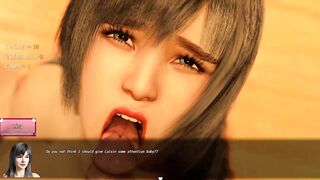 Lisa: Girlfriend got banged coarse by her boyfriend and her other lover ep.29,thirty